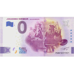 0 Euro Souvenir Biljet Johannes Vermeer De Schilderkunst